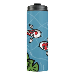 Fuku und Heiwa der Koi-Thermal-Tumbler Thermosbecher