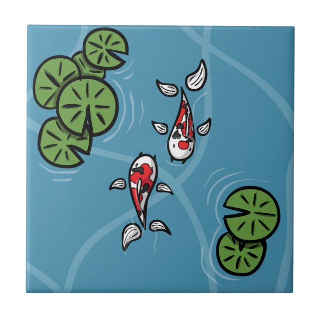 Fuku und Heiwa Fliese (Vorderseite)