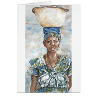 Fulani Milch-Verkäufer