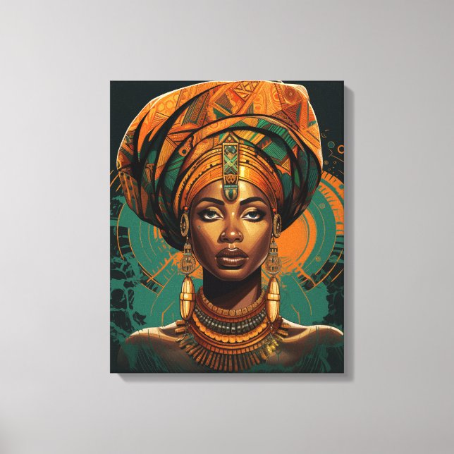 Fulani Radiance Leinwanddruck (Vorderseite)