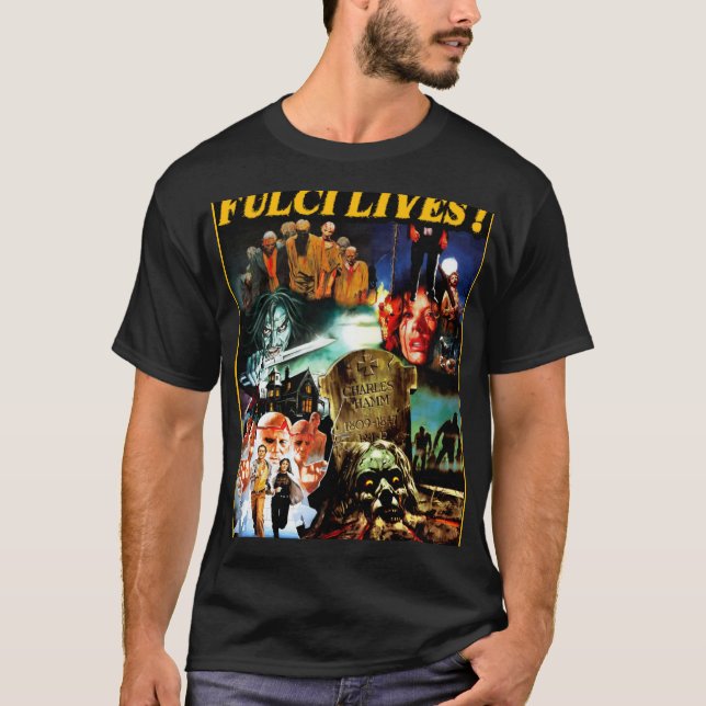 Fulci Lives vintage T-Shirt (Vorderseite)