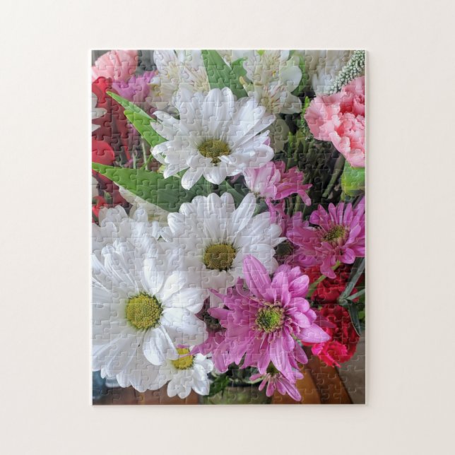 Full Bloom Floral Bouquet Jigsaw Puzzle (Vertikal)