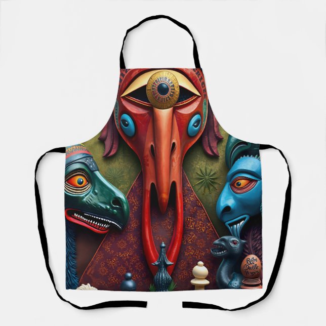 full color 3D Schürze (Vorderseite)