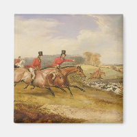 Full Cry, Bachelor's Hall, 1835 (Öl auf Leinwand)