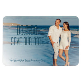 Full Foto Modern Rettete unser Date Foto Magnet