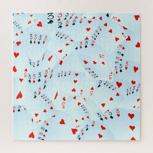 "Full House Frenzy: Scattered Quad Threys" (Vertikal)