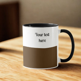 "Full It"-Tasse - Dark Roast Look - Hinzufügen von Tasse