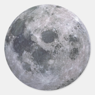 FULL MOON Kleine Aufkleber
