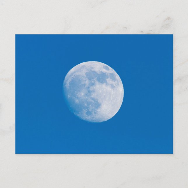 Full Moon Over The City Of Montreal Postkarte (Vorderseite)