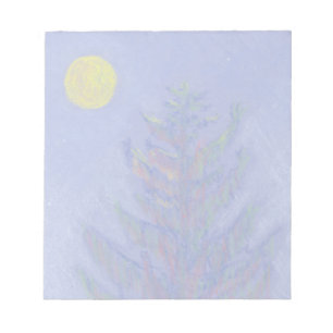 Full Moon Pine Notizblock