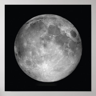 Full Moon Poster Print