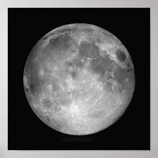 Full Moon Poster Print