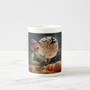 Full Moon Pumpkin-Tasse Prozellantasse