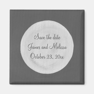 Full Moon Save the date Wedding Magnets
