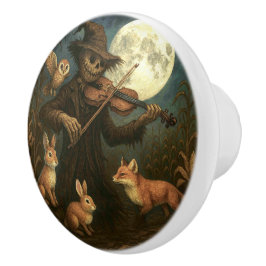 Full Moon Scarecrow Serenade Keramikknauf