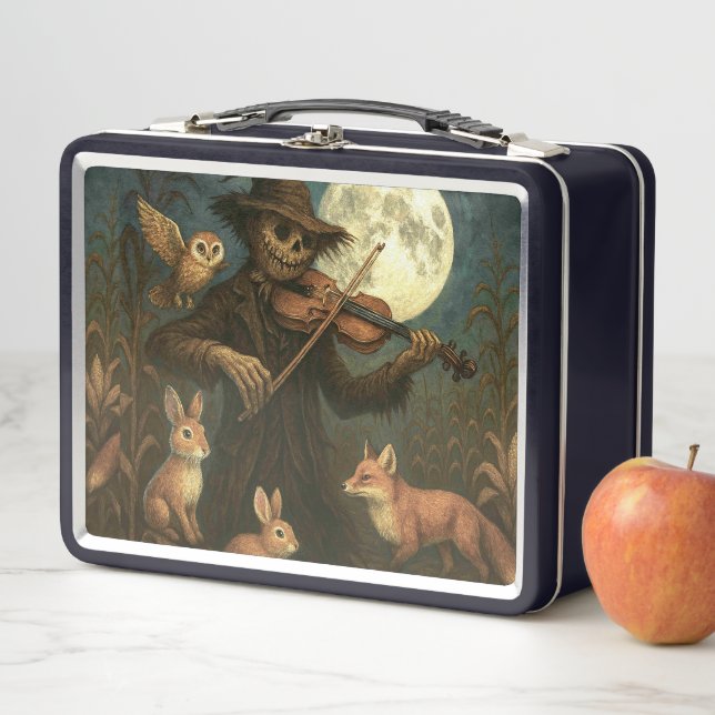 Full Moon Scarecrow Serenade Metall Brotdose (Beispiel)