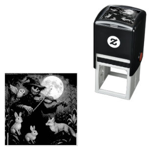 Full Moon Scarecrow Serenade Permastempel