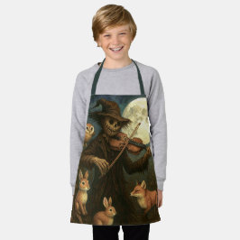 Full Moon Scarecrow Serenade Schürze