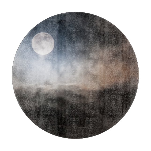 Full moon schneidebrett (Vorderseite)