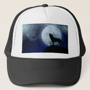 Full Moon Wolf Truckerkappe