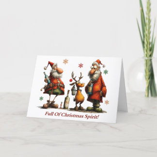 Full Of Christmas Spirit Card Karte