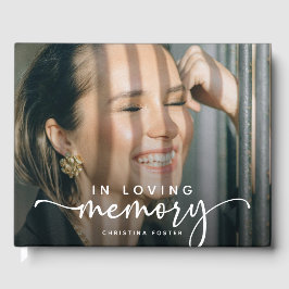 Full Photo In Loving Memory Remembrance Gästebuch