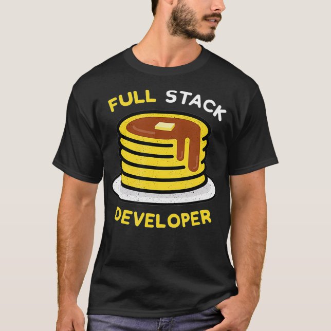 Full Stack Developer - Programmierer Funny für Men T-Shirt (Vorderseite)