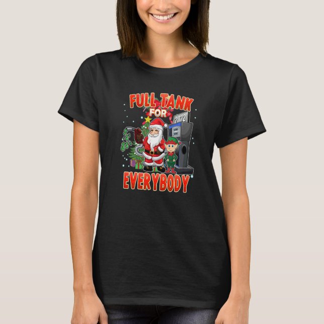 Full Tank for Everybody Gas Prices Christmas Santa (Vorderseite)