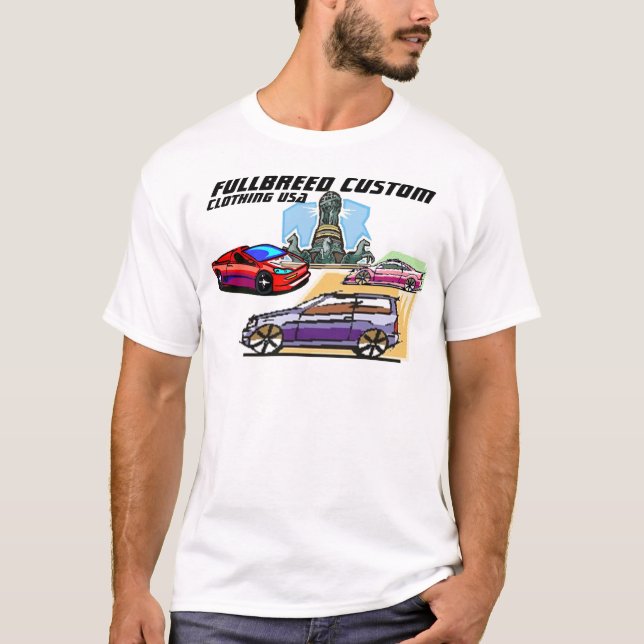 Fullbreed kundenspezifische Kleidung USA 312 T-Shirt (Vorderseite)