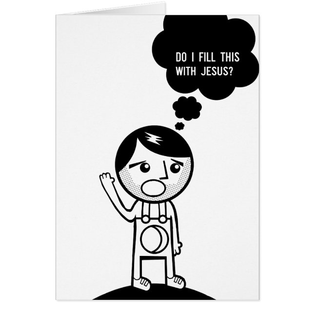 Fülle ich dieses mit Jesus? (Vorne)