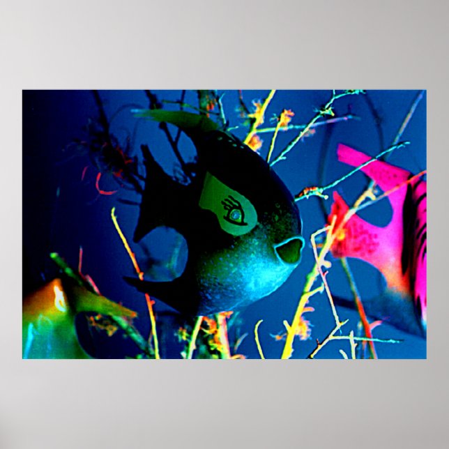 FÜLLEN Sie FISCHE kolossales 72" x 52" jGibney Poster (Vorne)