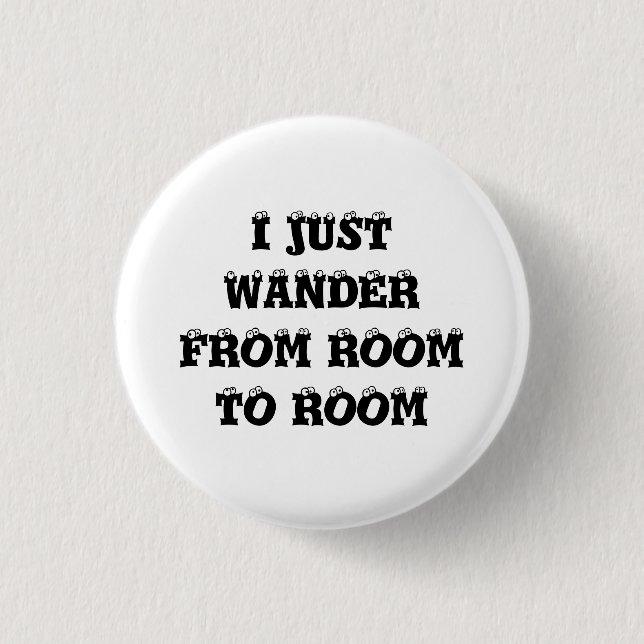 Füllen Sie Knopf-Schablone Button (Vorderseite)