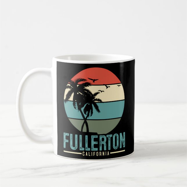 Fullerton California Kaffeetasse (Links)
