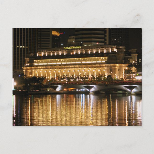 Fullerton Hotel Postkarte (Vorderseite)