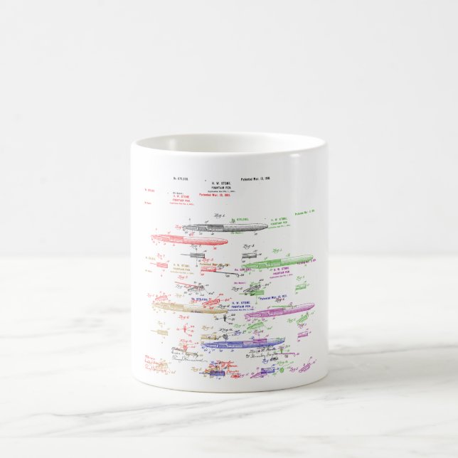 Füllfederhalterpatent Kaffeetasse (Mittel)