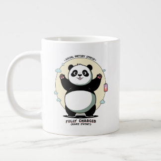 Fully Charged Rare Event – Social Battery Jumbo-Tasse