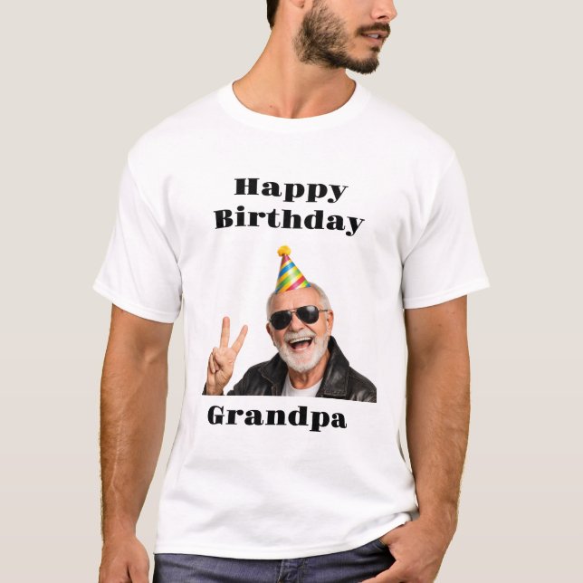 Fully Custom Happy birthday T-Shirt (Vorderseite)