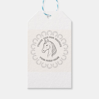 Fully Custom Horse Farm Geschenkanhänger
