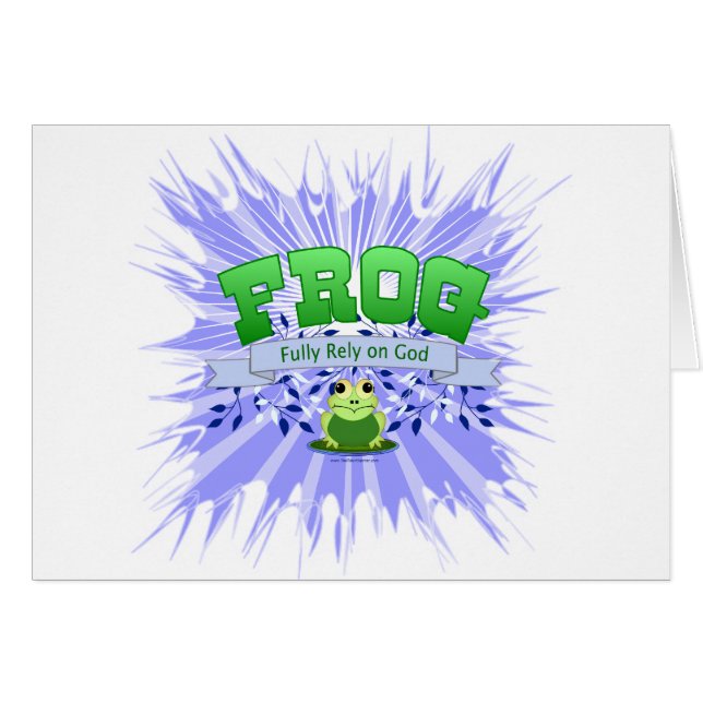 Fully Rely on God (Vorderseite (Horizontal))