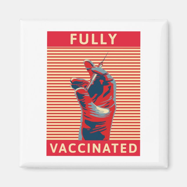 Fully Vaccinated Magnet (Vorne)