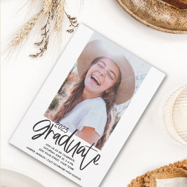 Fun 2023 Graduation Party Photo Invitation