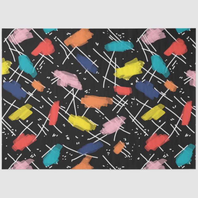 Fun 80er  helles und fett gewebtes Papier (Vorderseite)