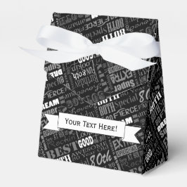 Fun 80th Birthday Party Personalisiert Monogram Geschenkschachtel