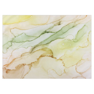 Fun Abstrakte Pastellfarben Grün, Beige Tablette Tischdecke