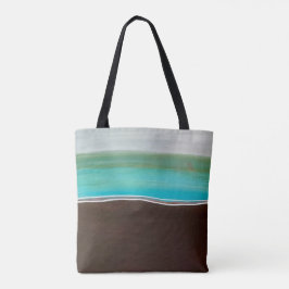 Fun abstraktes Design Tote Tasche