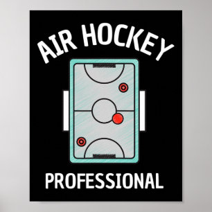 Fun Air Hockey for Men Women Kids Hockey Table Poster