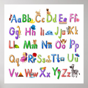 Fun Alphabet Poster