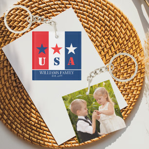 Fun American Flag, Patriotique USA, Photo du nom d