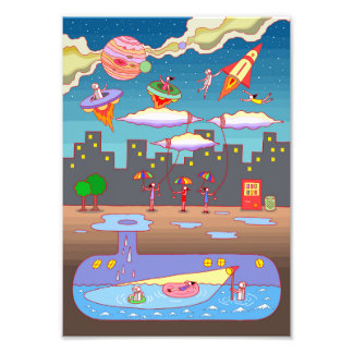 Fun and poppy experience late at night. fotodruck