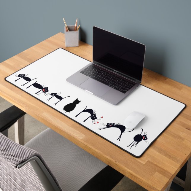 Fun and Silly Cat Desk Mat Comptoir (Bureau 2)
